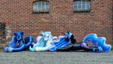Praise the Sun - inflatable pony by Kilian
