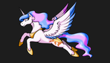 Fitted T-shirt - "Celestia" by Stormblaze-Pegasus