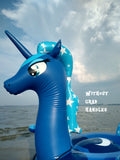 Reach for the Moon - inflatable pony float