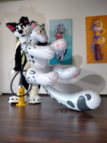 Inflatable Snow Leopard by Lizet