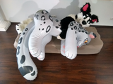 Inflatable Snow Leopard by Lizet