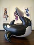Inflatable Orca Whale by Dirty Bird