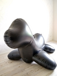 Kinky inflatable sea lion suit