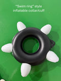 Inflatable collars and cuffs