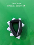 Inflatable collars and cuffs