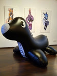 Kinky inflatable sea lion suit