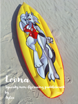 Squeaky Loona - non-lifesaving paddleboard