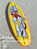 Squeaky Loona - non-lifesaving paddleboard