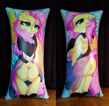 Inflatable body pillow - Fluttergoth by DanLi69 and Hioshiru