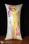 Inflatable body pillow - Anthro Fluttershy by Fensu