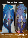 Inflatable body pillow - Luna by NexcoyotlGT