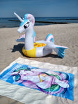 Blanket - Beach Princess Celestia by Pridark