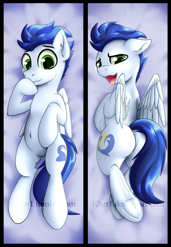 Soarin by 10Art1 - classic daki or inflatable body pillow